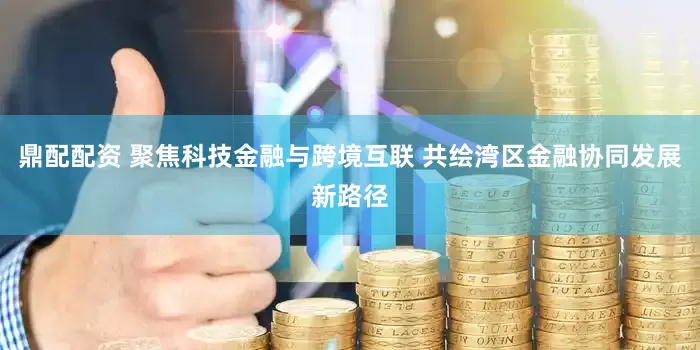 鼎配配资 聚焦科技金融与跨境互联 共绘湾区金融协同发展新路径